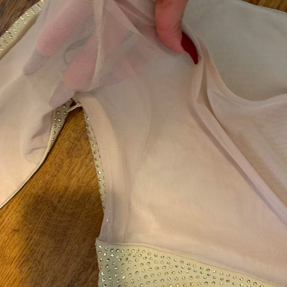 Sequin studded one shoulder bodycon dress - Picture 6 of 7